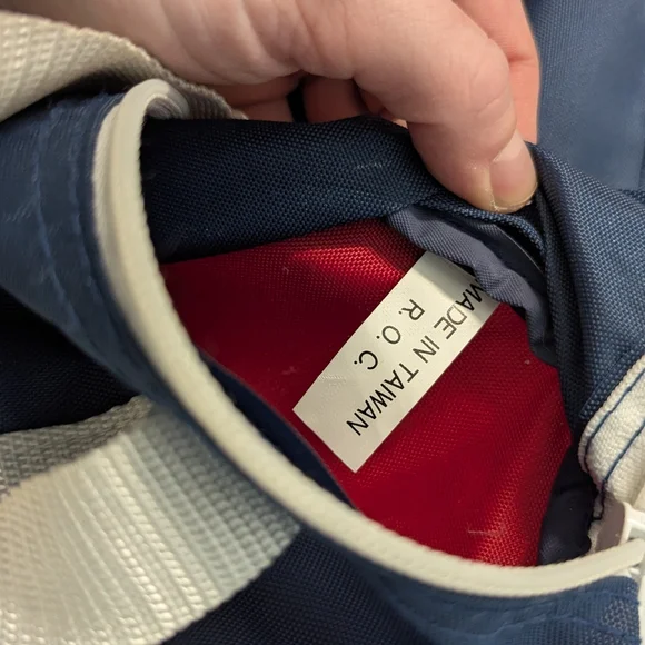 Vintage 1984 LA Olympics Levi Strauss Gym Duffel Bag Retro Travel Bag - Picture 13 of 13